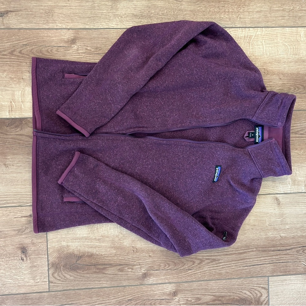 Patagonia Maroon Better Sweater Jacket